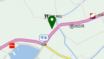 坂出自転車店の地図画像