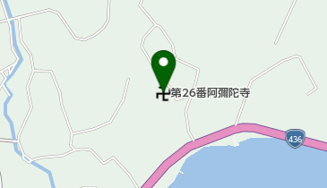 阿弥陀寺の地図画像