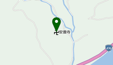安養寺の地図画像