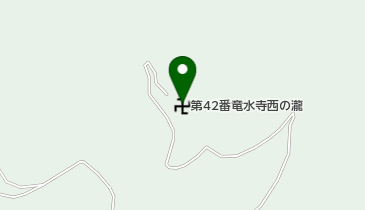 西の滝龍水寺の地図画像