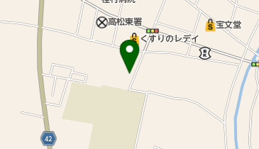長谷川自動車の地図画像
