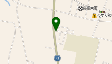 カットルームみなみの地図画像