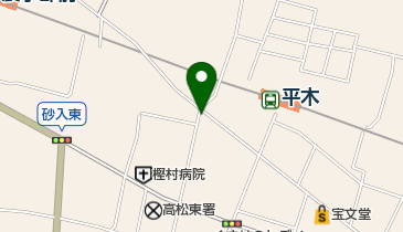 理容おかむらの地図画像