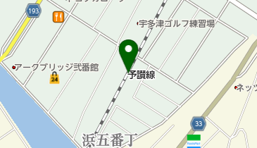 四鉄運輸株式会社宇多津営業所の地図画像