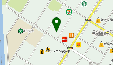 貸衣裳マリアージュコトブキ宇多津店の地図画像