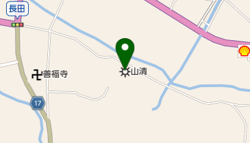 株式会社山清の地図画像