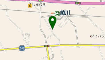 ハカリのサンクスの地図画像