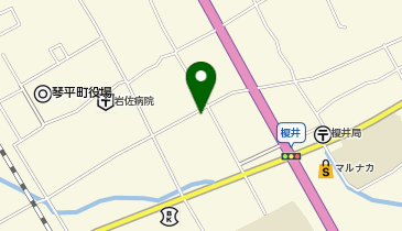 筒井衣料店の地図画像