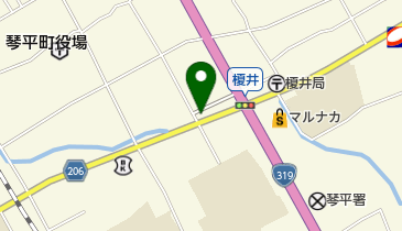 有限会社白川電気商会の地図画像