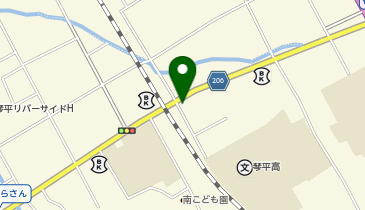 学習院琴平校の地図画像