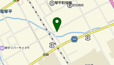 ヘアーパークの地図画像