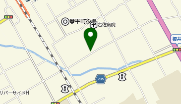 沢井クリーニング店の地図画像