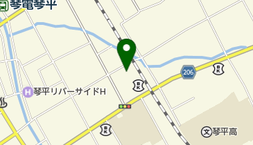 福家毛糸店の地図画像