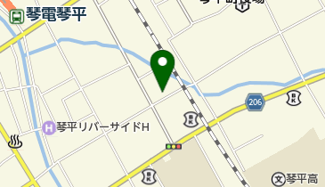 フミヤ化粧品店の地図画像