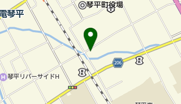 森布団店の地図画像