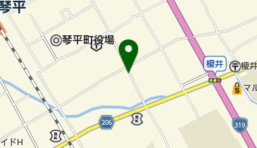 山神ふとん店の地図画像
