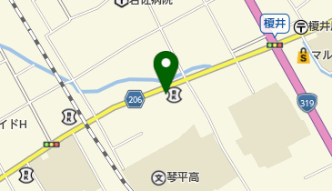 有限会社合田商店の地図画像