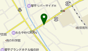 佐野電気商会の地図画像