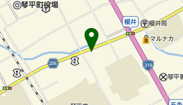 装飾店コトブキの地図画像