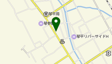 天野土産物店の地図画像