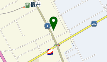 竹田理髪館の地図画像