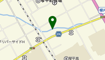 アオイレコード店の地図画像