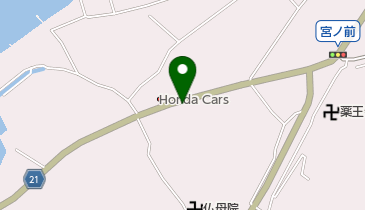 西谷ふとん店の地図画像