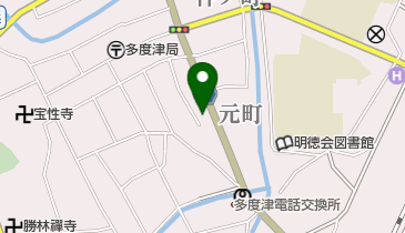 日本基督教団多度津教会の地図画像