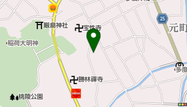 黒住教多度津教会所の地図画像