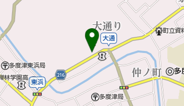 坂本クリーニング店 大通店の地図画像