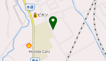 白洋社クリーニング店の地図画像