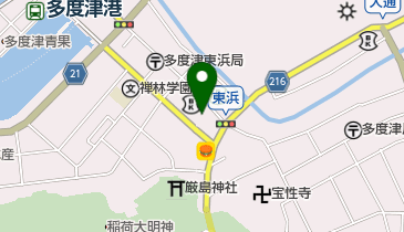 合田酒店の地図画像