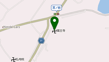 宝光院の地図画像