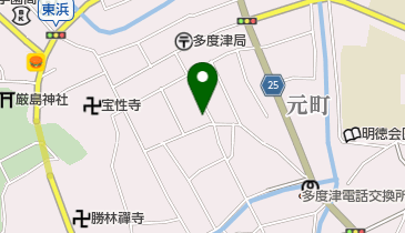 塩田測量器店の地図画像