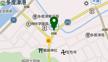 十鳥美容室の地図画像