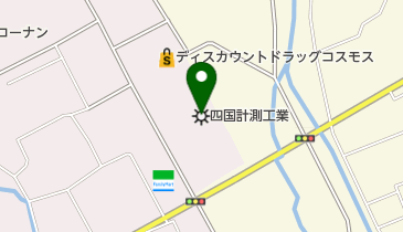 日本電気計器検定所四国支社の地図画像
