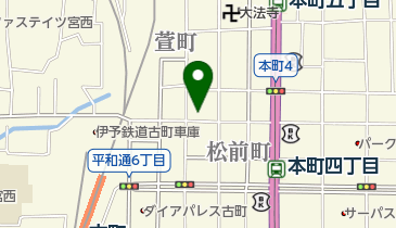 東予カーテンの地図画像