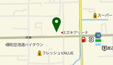 宇和島自動車運送株式会社 松山営業所の地図画像