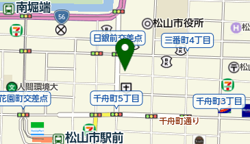 伊予鉄総合企画株式会社システム開発課の地図画像