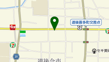 バイクショップタケチ道後店の地図画像