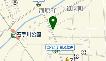 ヤノバイク立花店の地図画像