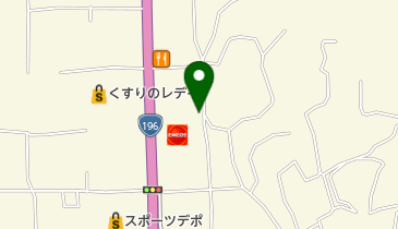 四国ガス株式会社 四国ガス産業 萩山設備工業の地図画像