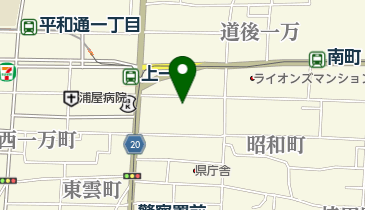 松本燃料店の地図画像