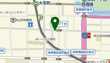 野上家具店の地図画像