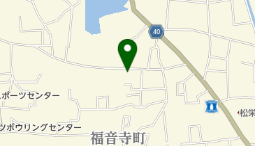 シバタニデンキ三町店の地図画像