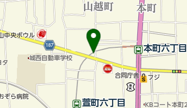 よしい伸光堂薬舗中央通り店の地図画像