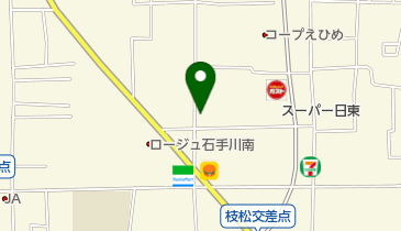 枝松公民館の地図画像