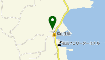 泊公民館の地図画像