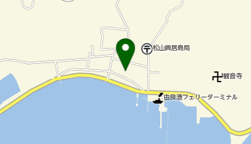 由良公民館の地図画像