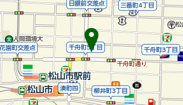 大栄教育システム松山校の地図画像